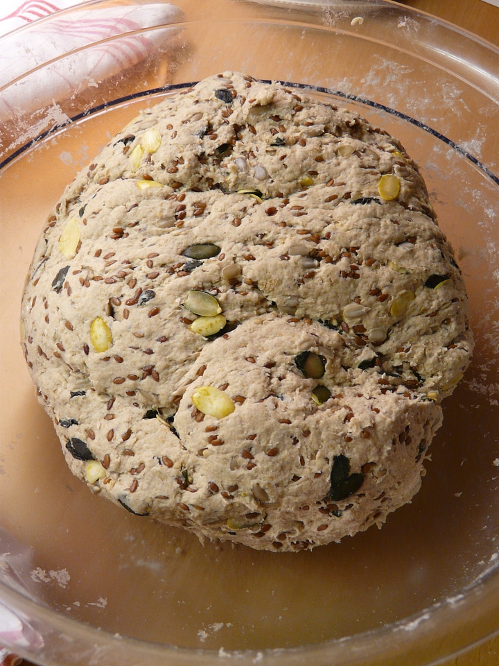 Ingredients sesame pumpkin seeds