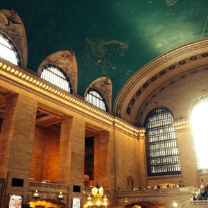 Ceiling windows landmark photo