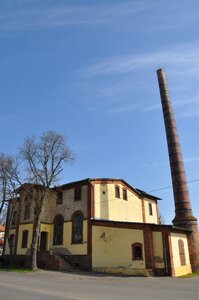 Building architecture chimney
