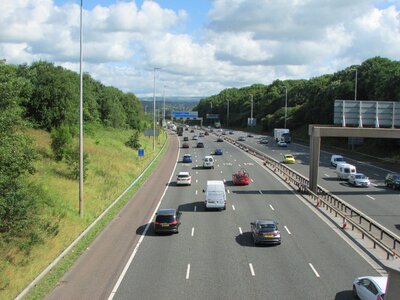 Freeway road england photo