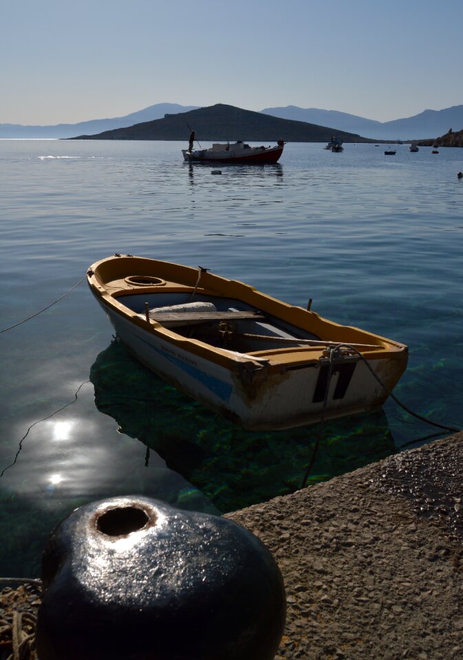 Moring island greece