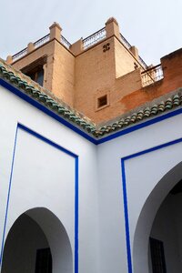 Marrakech courtyard arabic