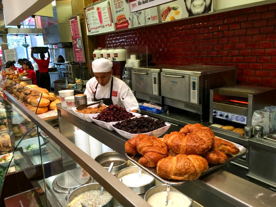 Pastry person prep