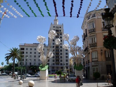 Malaga spain sculpture photo