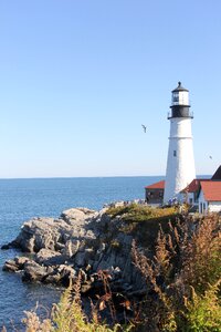 Coastline landmark maritime