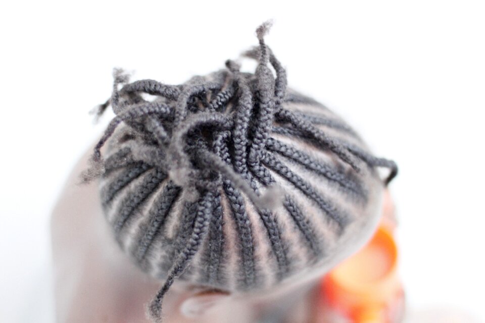 Hairstyle afro child