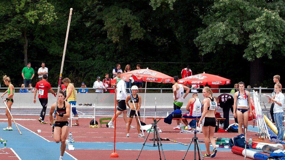 Pole vault sport junior gala mannheim