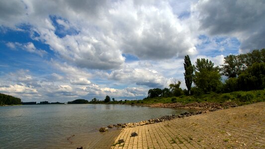 Water river landscape bank