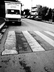 Strips road van