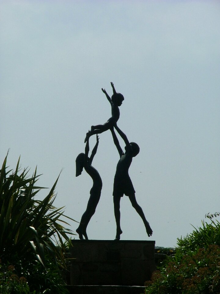 Statue silhouette scilly isles