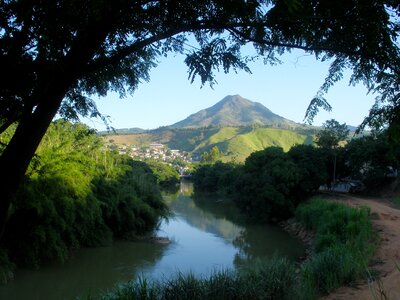 Landscape rio mountain photo