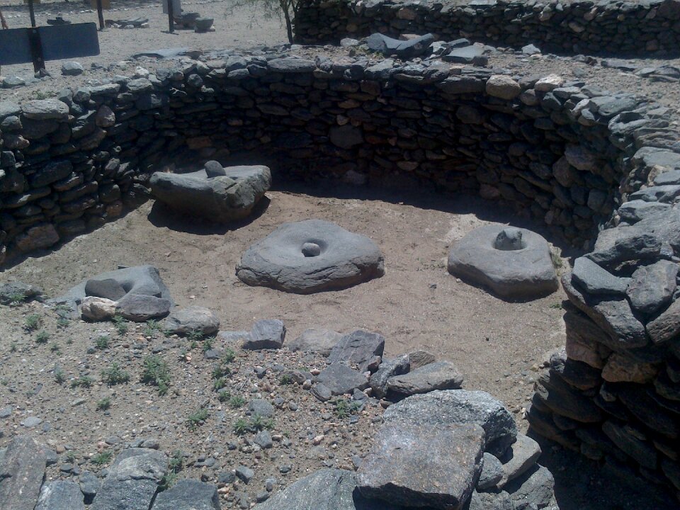 Ruins of quilmes mortars culture