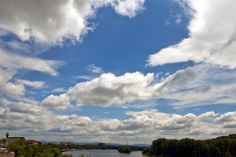 River panorama landscape