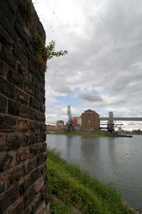 Rhine river industry mannheim