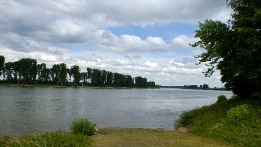Water river landscape bank