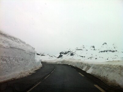 Nevada mountain snowy landscape