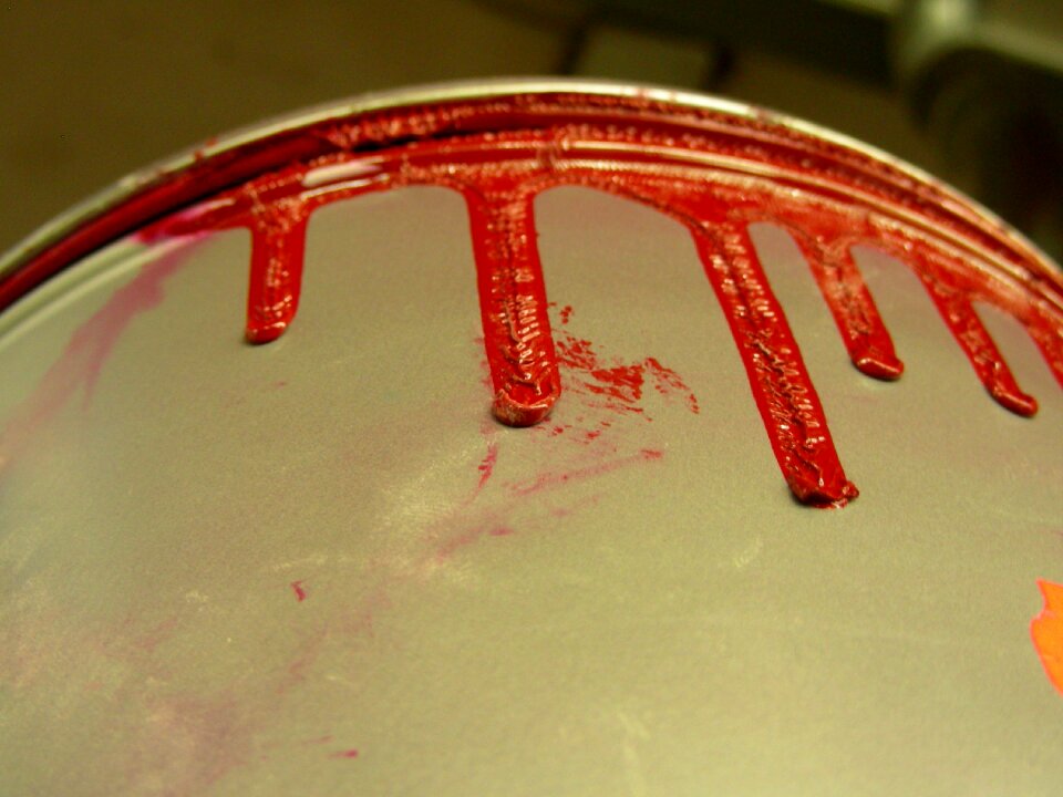 Paint box metal box