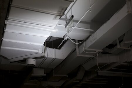 Building equipment ventilation ducts