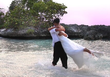 Couple commitment grooms