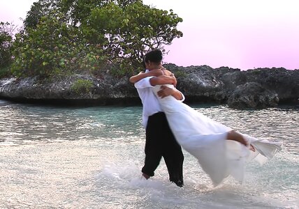 Couple commitment grooms photo