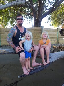 Vacation father people