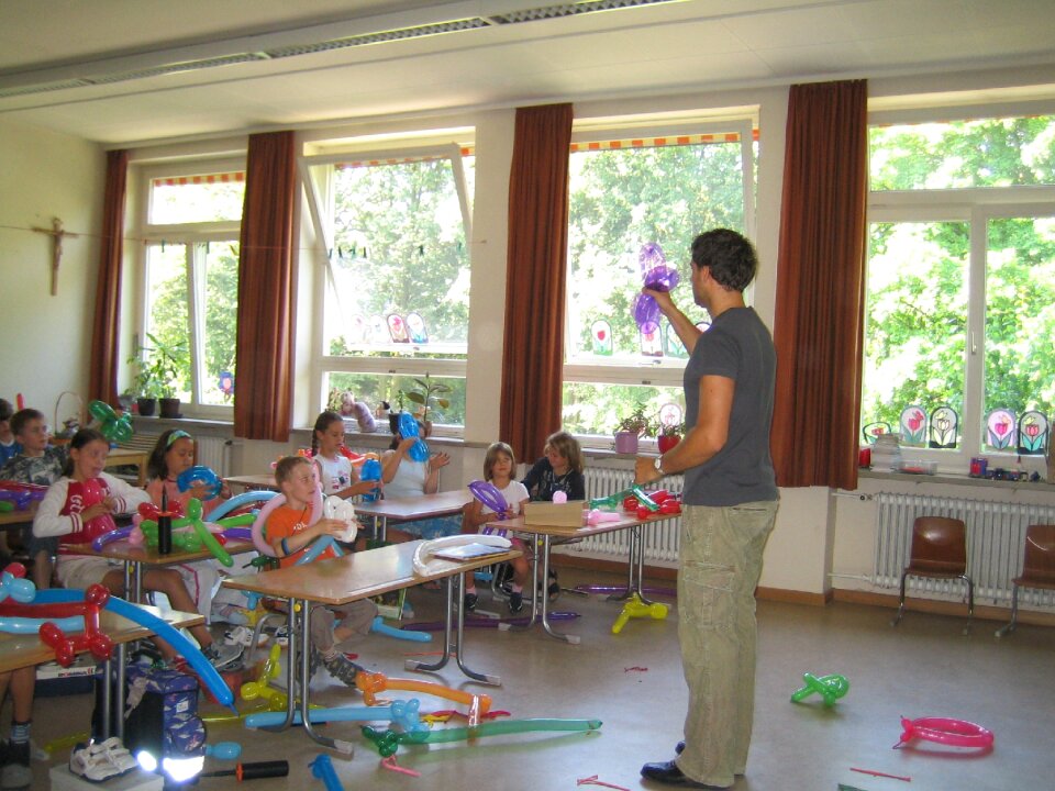 Ballons kreativtät class