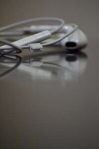 Audio headset gray headphones photo
