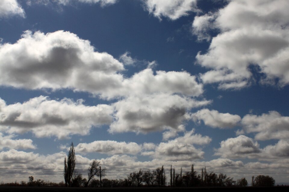Blue sky cloud sunny days