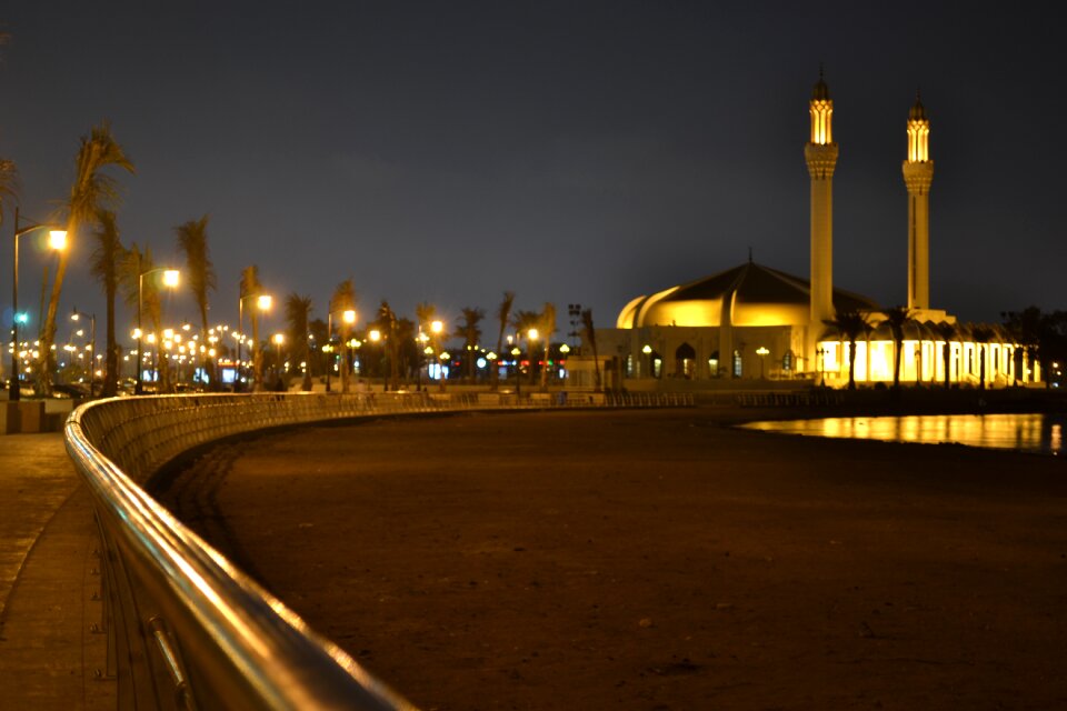 Landmark brown mosque