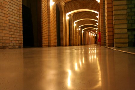 Hall path tunnel photo