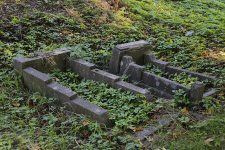 Poznan destroyed cemetery poland