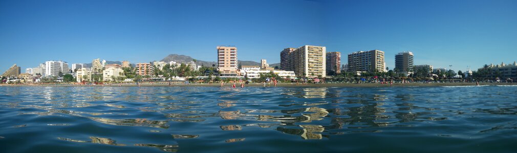 Skyline malaga benalmadena