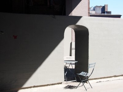 Architecture loneliness photo