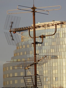 Antenna mast technology rusted