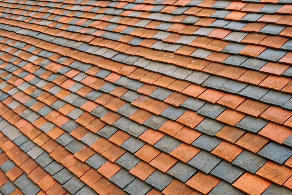 Texture terracotta red