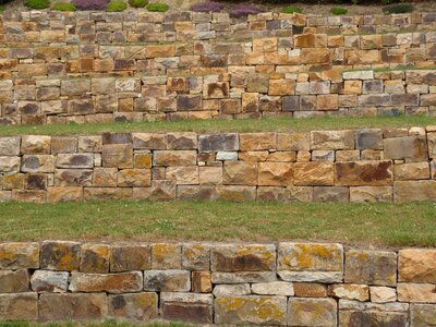 Stones wall photo