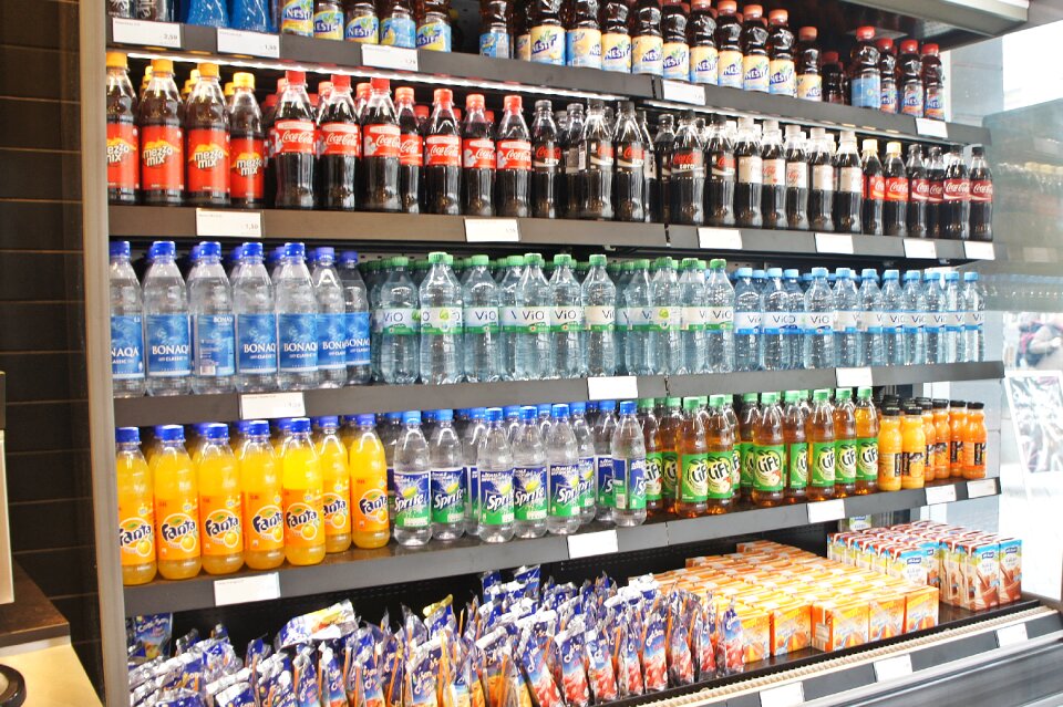 Soft drinks coke break time
