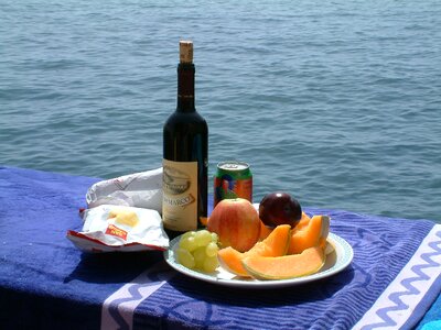 Drink meal glass