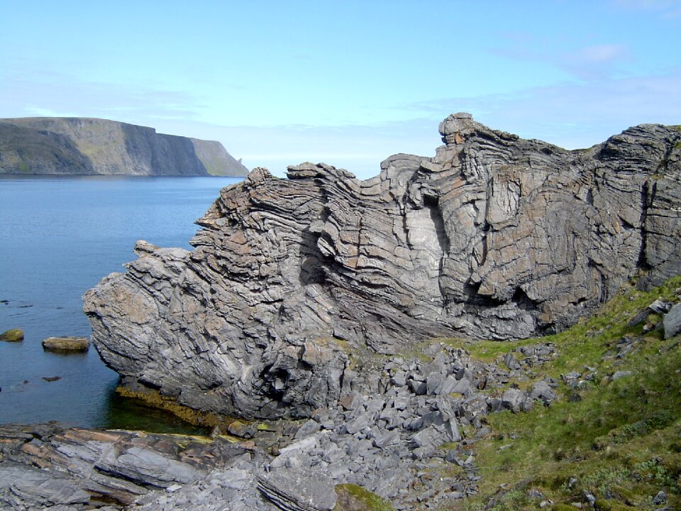 Stone locations rock deformations wave