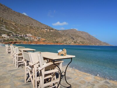 Greece mediterranean chair