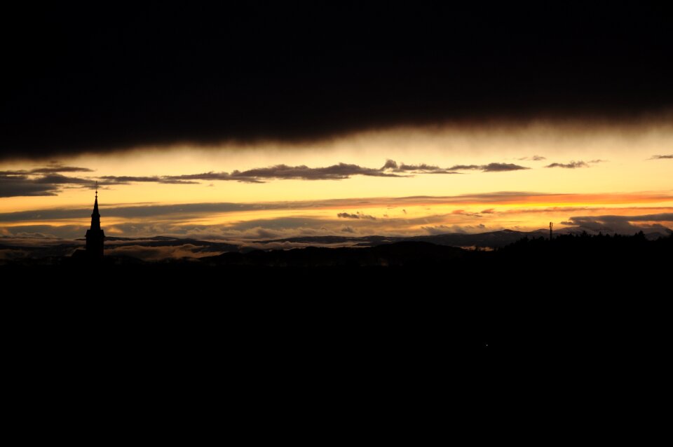 Sun mood landscape