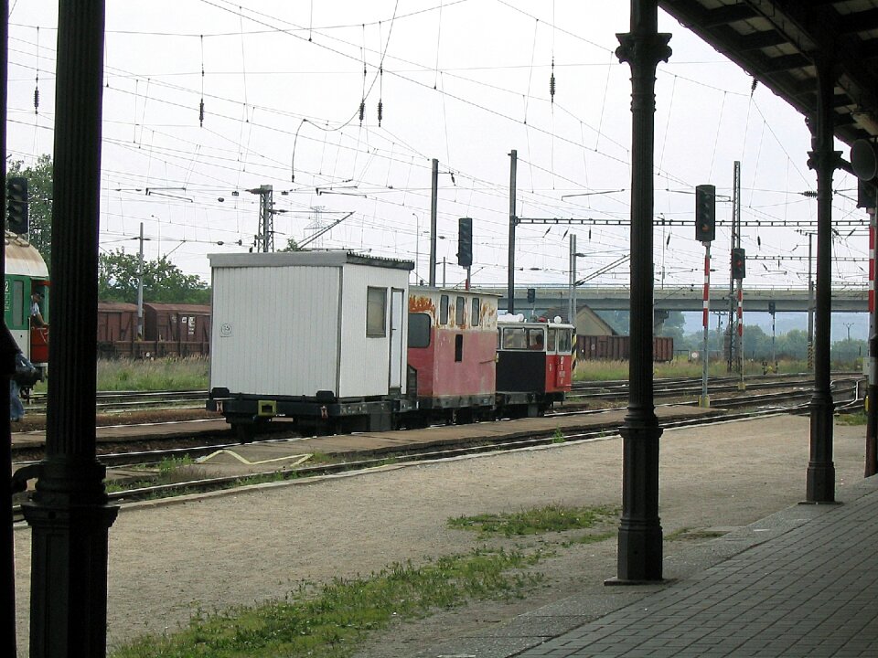Gleisarbeitszug czech republic protivín