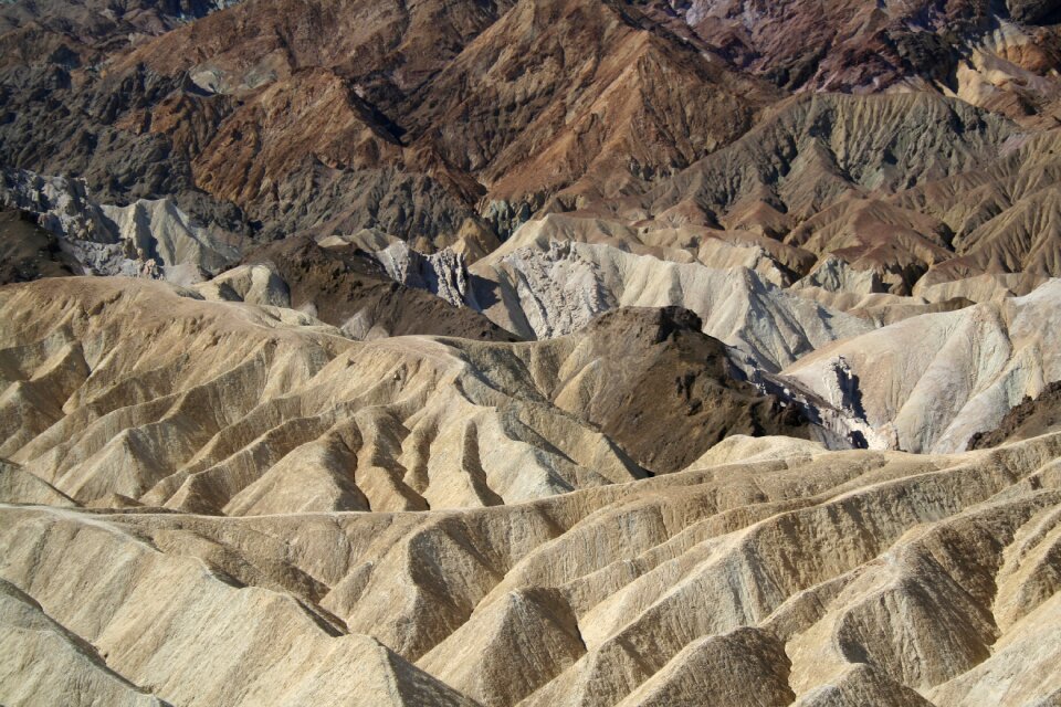 Zabriskie point usa california