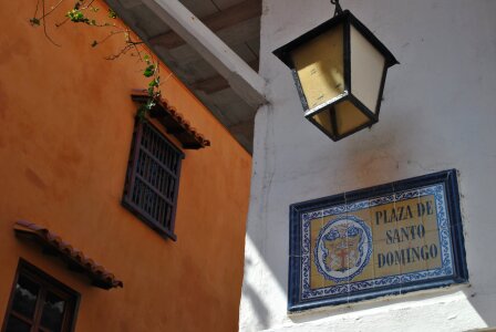 Plate street lantern