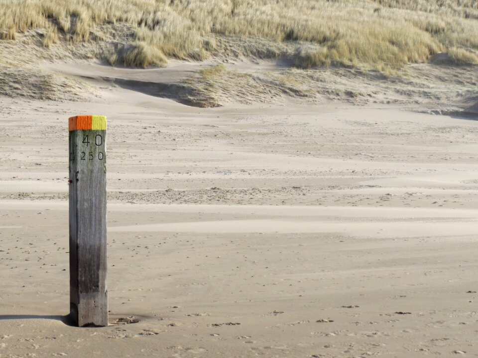 Beautiful beach nature egmond-in