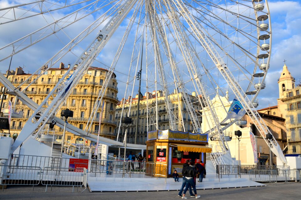 Buildings marseille port