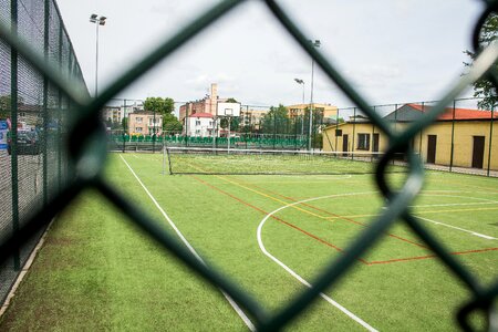 Tennis school school playground