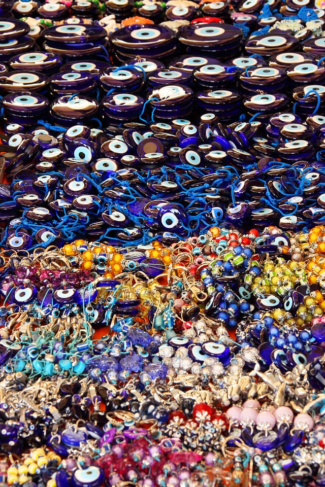 Colorful decoration evil