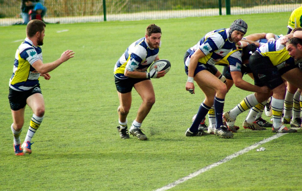 Sports match action