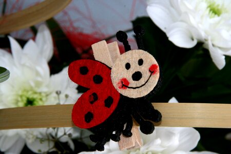 Flower wings red